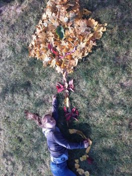 Jeseň - netradičné hodiny výtvarnej výchovy