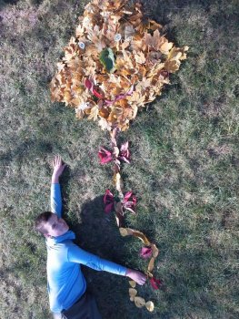 Jeseň - netradičné hodiny výtvarnej výchovy