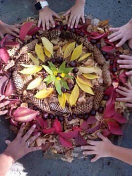 Jeseň - netradičné hodiny výtvarnej výchovy