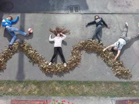 Jeseň - netradičné hodiny výtvarnej výchovy