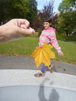 Jeseň - netradičné hodiny výtvarnej výchovy