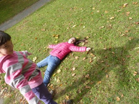 Jeseň - netradičné hodiny výtvarnej výchovy