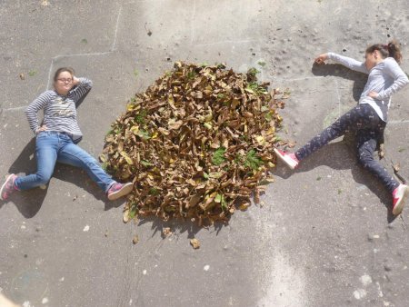 Jeseň - netradičné hodiny výtvarnej výchovy