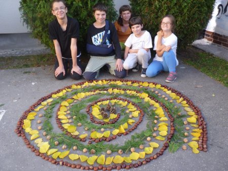 Jeseň - netradičné hodiny výtvarnej výchovy