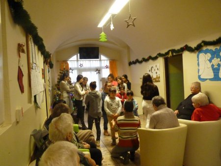 Vianočný pozdrav v DD a DDS Krupina