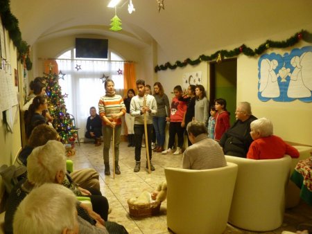 Vianočný pozdrav v DD a DDS Krupina