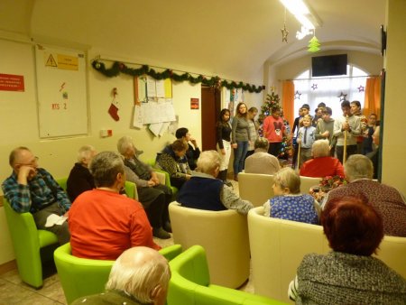 Vianočný pozdrav v DD a DDS Krupina