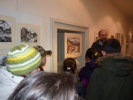 Návšteva múzea - výstava obrazov