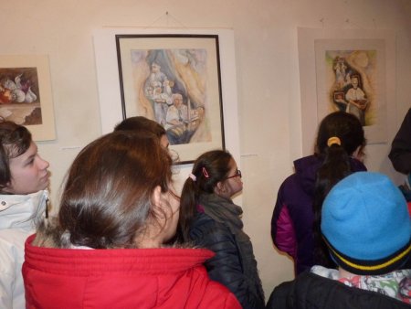 Návšteva múzea - výstava obrazov