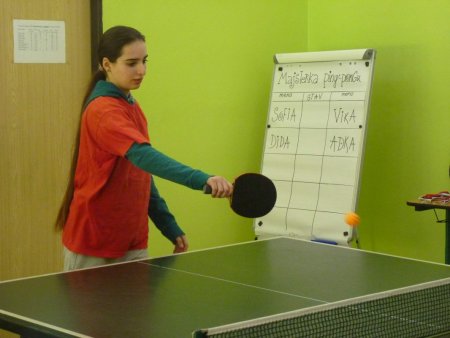 Majsterka školy v ping-pongu