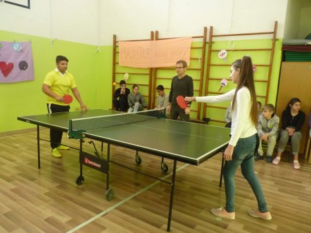 Majster školy v ping-pongu