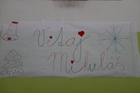 Mikuláš u nás v škole