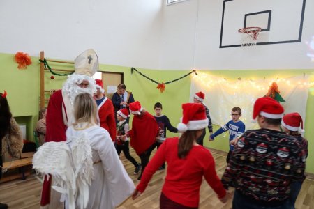 Mikuláš u nás v škole