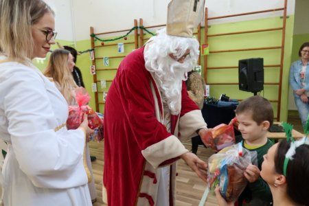 Mikuláš u nás v škole