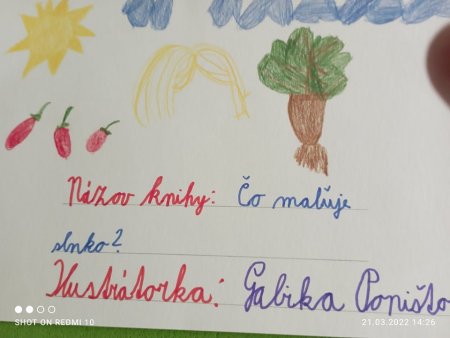 Marec - mesiac knihy v ŠKD