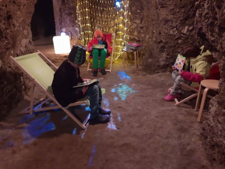 Čítanie v podzemných pivniciach