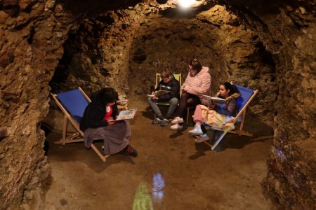 Čítanie v podzemných pivniciach