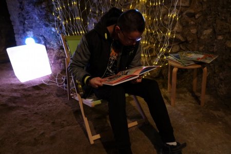 Čítanie v podzemných pivniciach