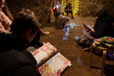 Čítanie v podzemných pivniciach