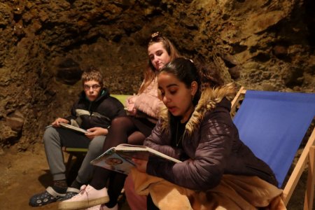 Čítanie v podzemných pivniciach