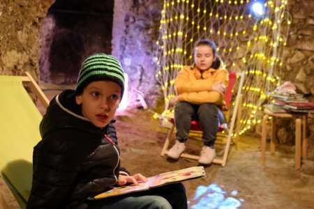 Čítanie v podzemných pivniciach