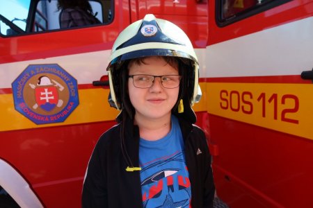 Návšteva hasičskej stanice