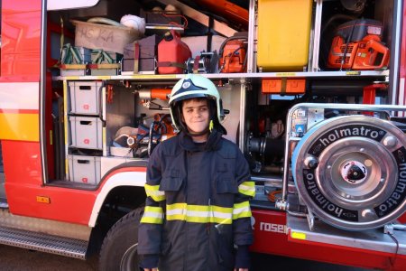 Návšteva hasičskej stanice