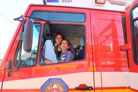 Návšteva hasičskej stanice