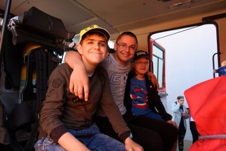 Návšteva hasičskej stanice