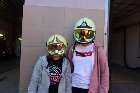 Návšteva hasičskej stanice