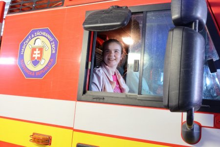 Návšteva hasičskej stanice