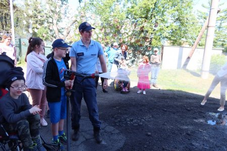 Návšteva hasičskej stanice