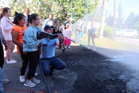 Návšteva hasičskej stanice