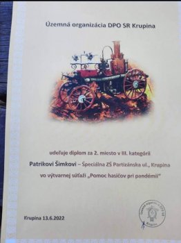  Pomoc hasičov pri pandémii