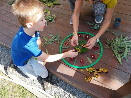 Výtvarná výchova vonku