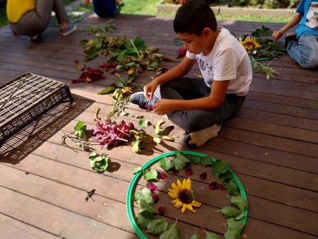 Výtvarná výchova vonku