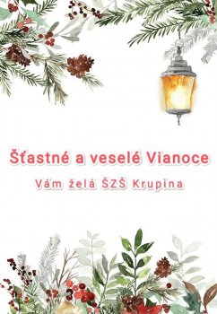Šťastné a veselé Vianoce