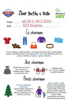 Urobte si v skriniach poriadok a pomôžme Zemi!