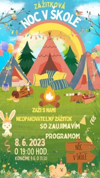 Zážitková noc v škole