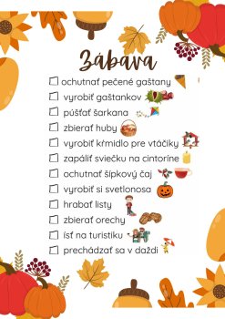 Jesenné výzvy 2024