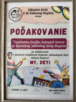 Detský kultúrny festival základných škôl