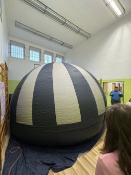 Navštívilo nás sférické kino!