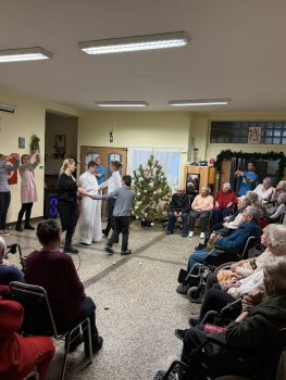 Návšteva domova sociálnych služieb