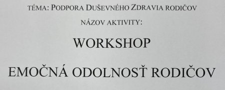 Workshop