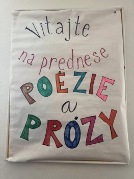 Prednes poézie a prózy