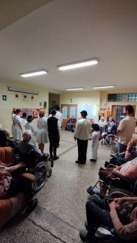 Potešili sme klientov v Domove sociálnych služieb Svetlo