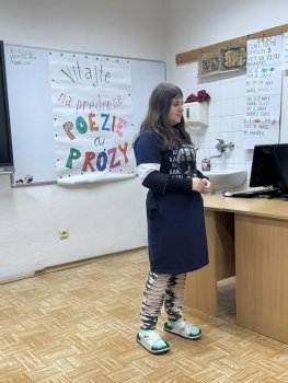 Školské kolo v prednese poézie a prózy