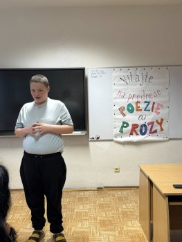 Školské kolo v prednese poézie a prózy