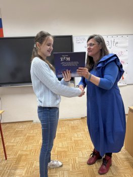 Školské kolo v prednese poézie a prózy