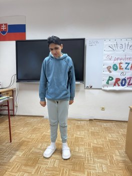 Školské kolo v prednese poézie a prózy
